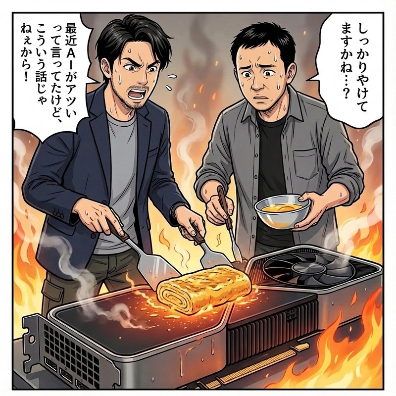 AI-generated manga panel
